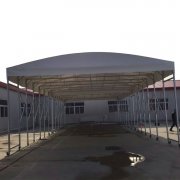 伸縮雨棚怎樣發展趨勢來的？伸縮雨棚的設計特